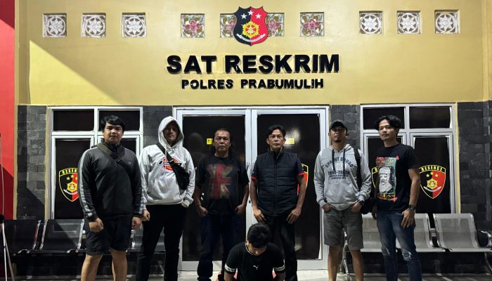 Curi Batangan Aluminium Satu Tersangka Diamankan Tim Tekab Polres Prabumulih