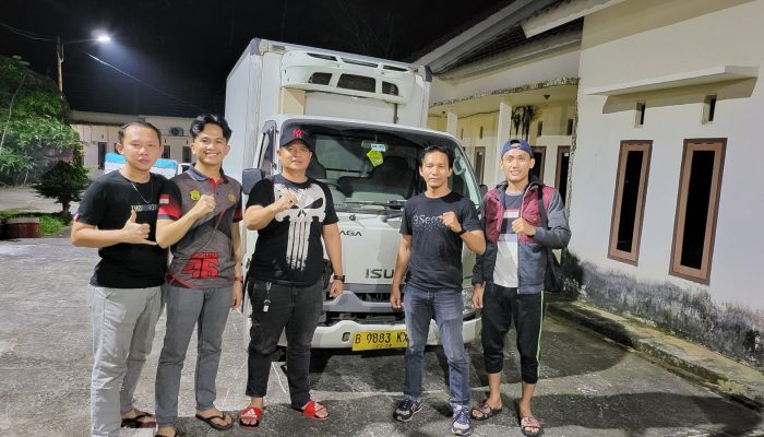 Bawa Kabur Mobil Box Es Krim, Pelaku Buron Mobil Diamankan Tim Opsnal Polsek Prabumulih Barat di Pali