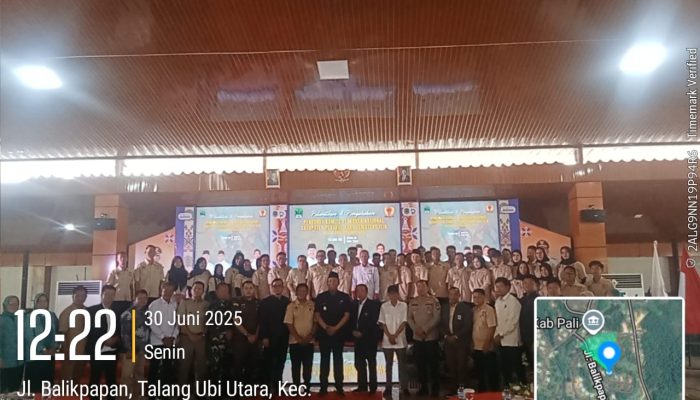 Wabup Pali Iwan Tuaji, S.H Hadiri Pelantikan dan Pengukuhan Pengurus KONI Pali tahun 2025-2029