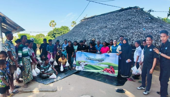 Kolaborasi Humanity First dan Yayasan GPS, Donasikan Hewan Kurban di Sabu Raijua