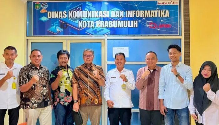 Kadin Kominfo Prabumulih Terima Kunjungan Kerja Anggota Komisi III DPRD Kabupaten Lampung Tengah