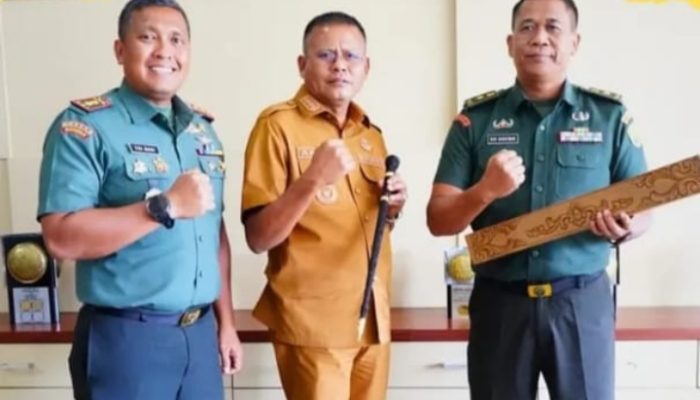 Walikota Prabumulih Terima Kunjungan Kehormatan dari Komandan Kodim 0404/Muara Enim