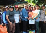 Walikota Prabumulih, H. Arlan Didampingi Kadinsos, Drs. A. Heryanto, MM dan Kalaksa BPBD Sriyono, SH., Tinjau Langsung Lokasi Tanah Amblas di Kelurahan Majasari