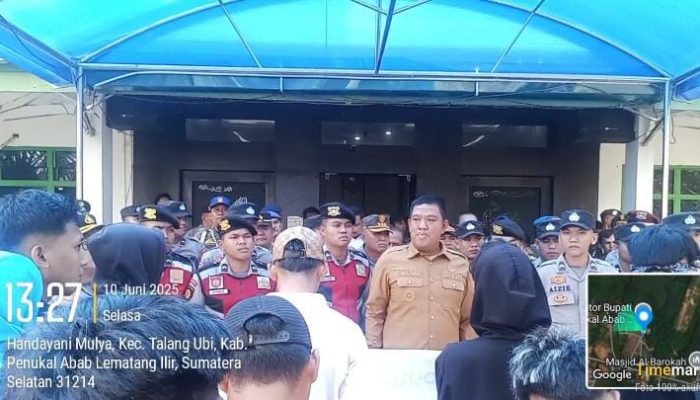Aliansi Pemuda Peduli Pali (AP3) Aksi Tak Pernah Diterima oleh Bupati : Wakil Bupati Rasa Bupati