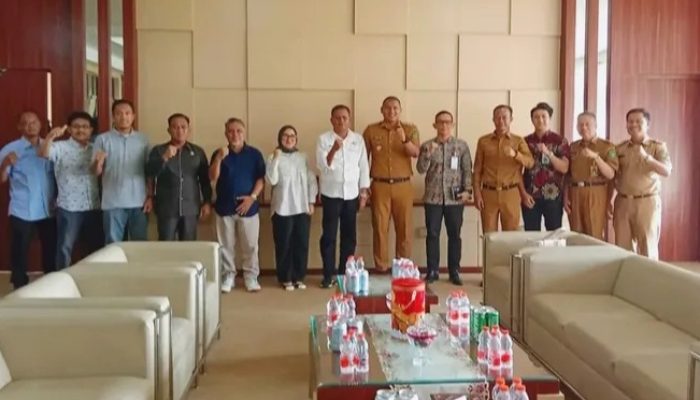 Walikota Prabumulih H. Arlan Terima Audiensi Serta Silahturahmi dari Jajaran PT Arvindo Sarana Media Indonesia