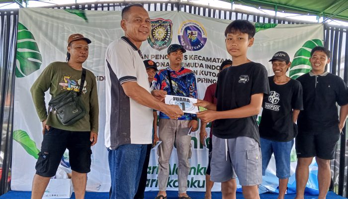 Peringati Hari Lingkungan Hidup Sedunia, DPK KNPI Purworejo Gelar Lomba Mancing