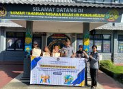 Dukung Program Akselerasi Kemenimipas Rutan Prabumulih Berikan Bantuan Sosial