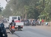 Terjadi Kemacetan Lalu Lintas di Bodowoso Karena Proyek Penggantian Jembatan