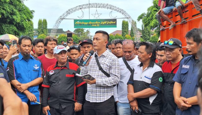 Paguyuban Sopir Truk Purbalingga Gelar Aksi Damai, Sampaikan Aspirasi Terkait ODOL dan KIR