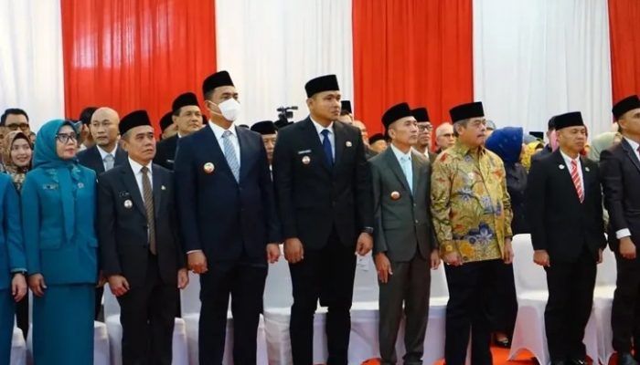 Wawako Prabumulih, Franky Nasril, S.Kom., MM., Hadiri Acara Pelantikan Bupati dan Wakil Bupati Kabupaten Empat Lawang