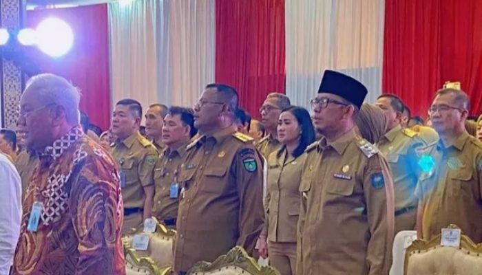 Walikota Prabumulih, H. Arlan, Hadiri Musrenbang RPJMD Provinsi Sumatera Selatan Tahun 2025–2030