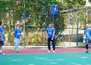Wawako Prabumulih Franky Nasril Secara Resmi Buka Turnamen Tenis Lapangan yang Digelar Polres Prabumulih