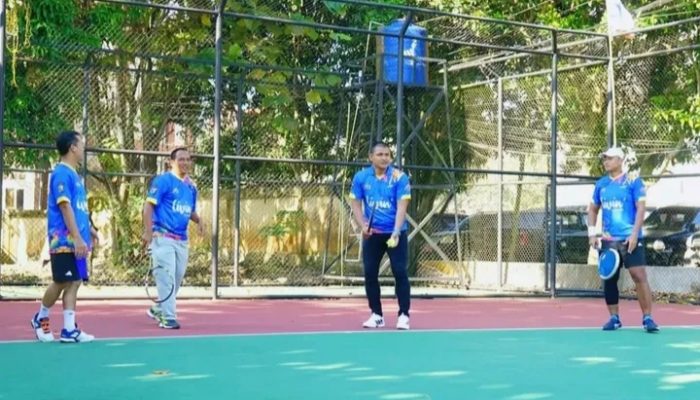 Wawako Prabumulih Franky Nasril Secara Resmi Buka Turnamen Tenis Lapangan yang Digelar Polres Prabumulih
