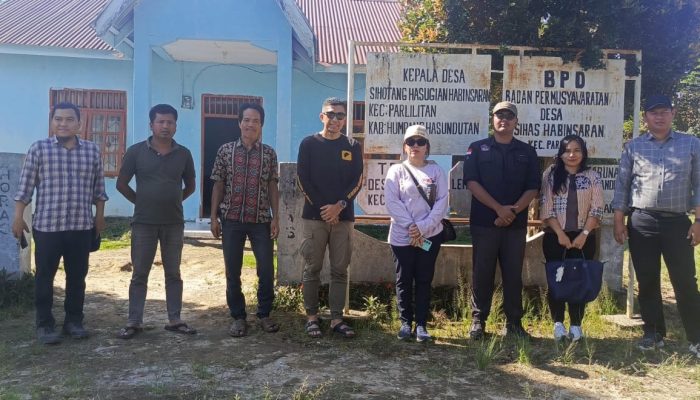 BPN Humbahas Tinjau Lokasi Rencana Pembangunan PLTMH di Parlilitan