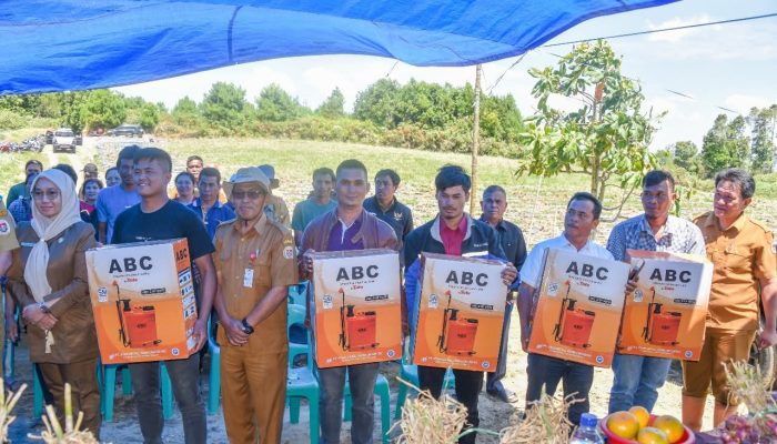 Bupati Humbahas Panen Bawang Merah di Paranginan Doloksanggul