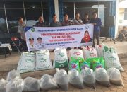 H. Kristian, S.M Mewakili Ketua Komisi 2 DPRD Sumsel Ayu Nursuri, S.E, M.M Beri Bantuan Saspra Perikanan Budidaya ke 5 Kelompok budidaya Ikan di Kabupaten PALI