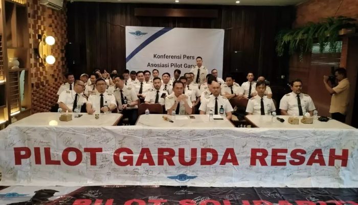 Konflik Internal Garuda, Asosiasi Pilot Garuda Desak Presiden Prabowo Evaluasi Manajemen Garuda