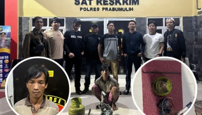 Tim Reserse Polres Prabumulih Ringkus Pelaku Pencurian Rumah Warga
