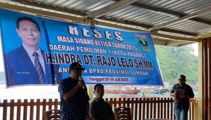 DPRD Sumbar Reses di Gates Nan XX, Indra Dt. Rajo Lelo Terima Aspirasi Warga Terkait Abrasi Pantai dan Modal UMKM