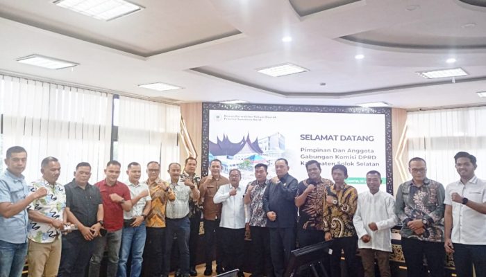 DPRS Sumbar Terima Kunjungan Kerja Komisi DPRD Solok Selatan, Silahturahmi dan Konsultasi