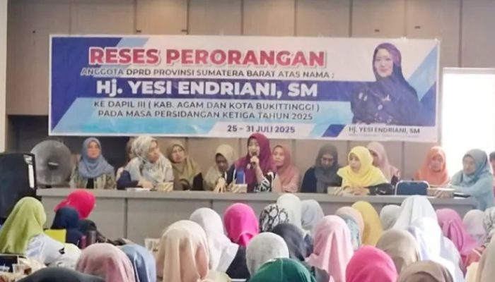 Anggota DPRD Sumbar Reses Perseorangan, Hj. Yesi Endriani : Fokus Ketahanan Keluarga sebagai Fondasi Pembangunan Sosial