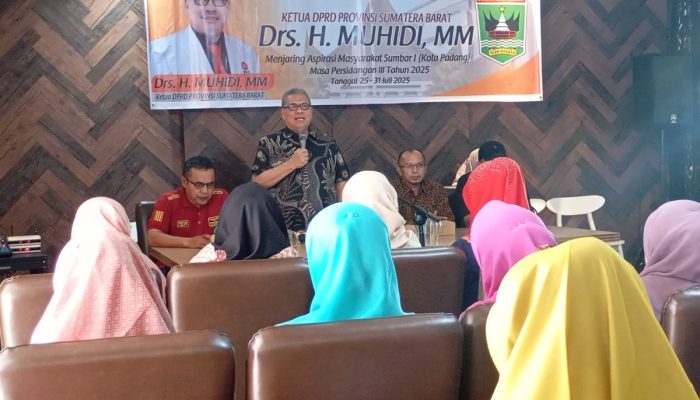 Ketua DPRD Sumbar Gelar Reses Perseorangan, Muhidi : Dorong UMKM Bentuk Kelompok Agar Mudah Dalam Akses Bantuan