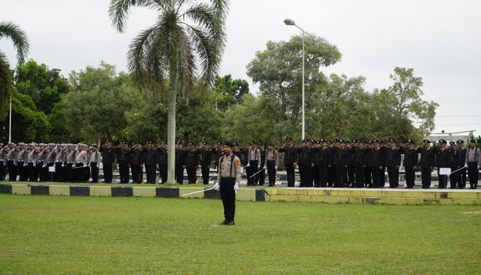 Polres Prabumulih Gelar Upacara Peringati Hari Bhayangkara ke 79, Kapolres: Kepercayaan Masyarakat Adalah Modal Utama Kami