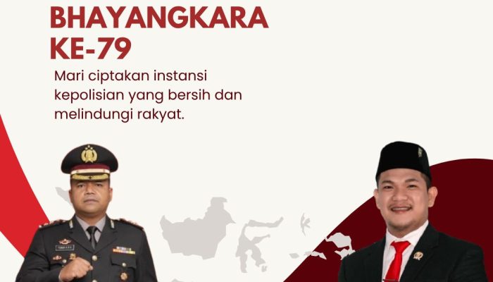 Ragil Saputra, S.H Ketua Fraksi PDIP Pali: Momentum HUT Bhayangkara ke 79 Perkuat Sinergi Antar Lembaga 