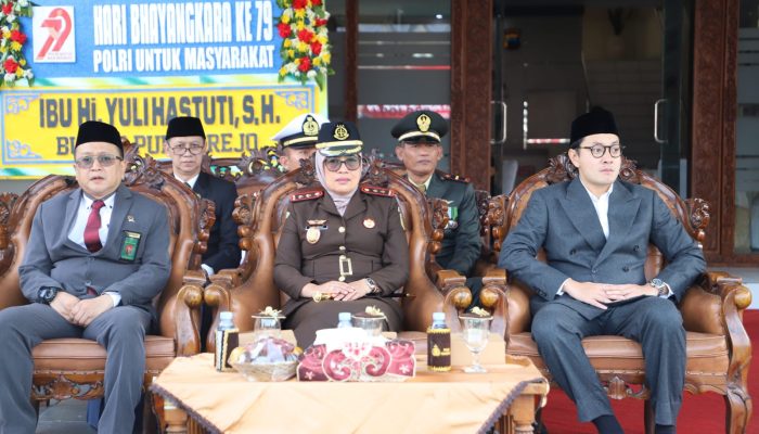 Wakil Bupati Purworejo Dion Agasi Hadiri Peringatan Hari Bhayangkara ke-79 di Polres Purworejo