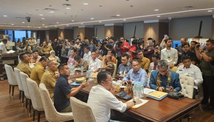 Program 3 Juta Rumah, Bupati Humbahas Bersama Gubernur Sumut Bertemu Dengan Menteri PKP di Jakarta
