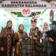 Ketua Dekranasda Muba Hj Patimah Toha Apresiasi Pameran HUT ke-45 Dekranas
