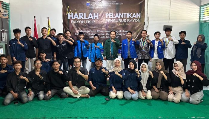 PMII Rayon FISIP Kukuhkan Kepengurusan Baru dan Teguhkan Komitmen Gerakan di Tengah Tantangan Zaman