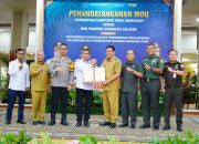 Pemkab Muba Teken MoU Bersama Dengan BNN Provinsi Sumatera Selatan