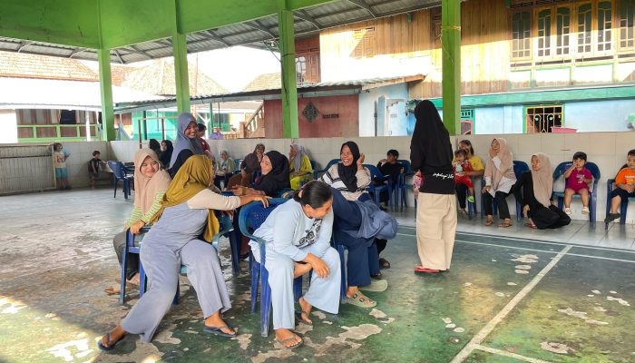 Rajut Kebersamaan, Mahasiswa KKN UIN Raden Fatah Palembang Kelompok 40 Gelar Lomba ASIK di Desa Tanjung Dayang Selatan