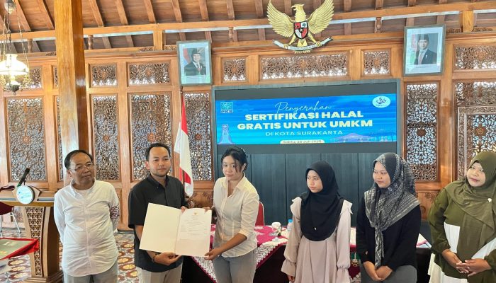 Partai Kebangkitan Bangsa Beri Langkah Konkrit UMKM Solo, Berikan Sertifikat Halal Gratis