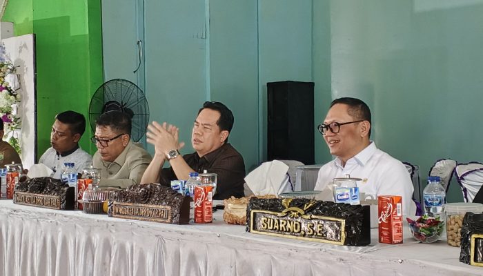 H. Kristian, S.M Wakil Ketua 1 DPRD Pali Reses Ke 2 Tahun 2025 Perkuat sinergi Untuk wujudkan Pali Maju Indonesia Emas