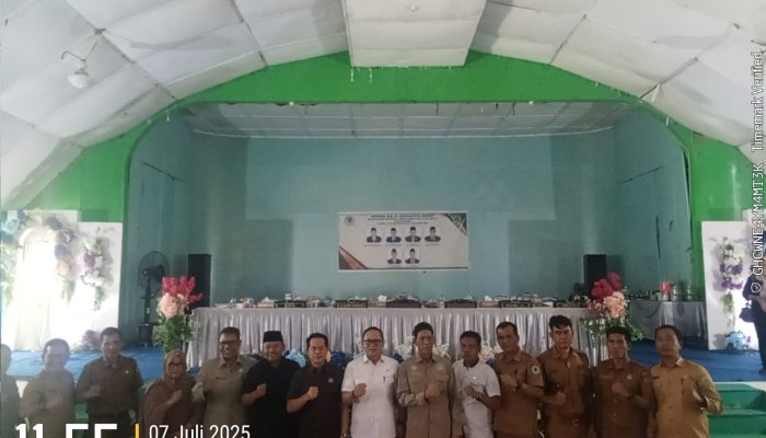 Firdaus Hasbullah, S.H., M.H Wakil Ketua 2 DPRD Pali Ingin Wilayah Dapil II Pertemuan di 2 Kali Sebulan