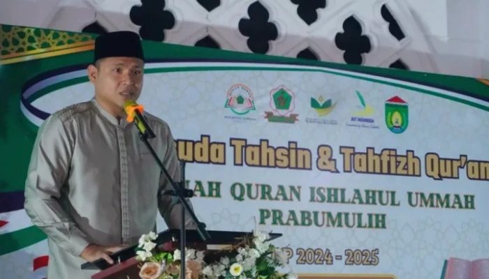 Wawako Prabumulih Hadiri Acara Wisuda Tahsin dan Tahfizh Quran, Franky: Tonggak Penting Dalam Perjalanan Mereka Jaga Serta Mengamalkan Nilai Al Qur’an