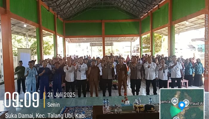 Polres Pali dan RSUD H. Anwar Mahakil Gelar Bakti Kesehatan Di Desa Suka Damai