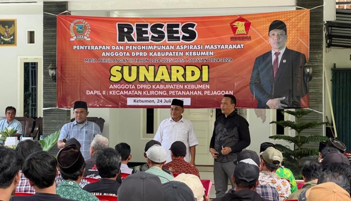 Anggota DPRD Sunardi Gelar Reses di Desa Tanggulangin, Serap Aspirasi Warga dan Dorong Kebangkitan Kampung Garam