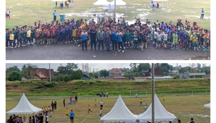 Ketua KONI Pali M. Firman Irpama Buka Festival Sepak Bola Se Sumatera Yang Digagas oleh Dispora Pali
