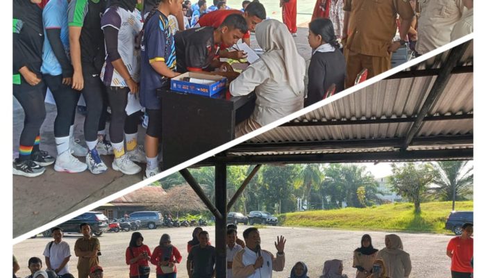 KONI Pali Gelar Tes Fisik Persiapan Porprov Sumsel ke XV di Musi Banyuasin