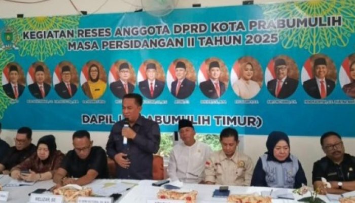 Anggota DPRD Prabumulih Dapil I, Gelar Reses di Kelurahan Gunung Ibul