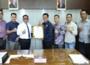 Ketua DPRD Prabumulih,H. Deni Victoria, SH,.M.Si,.Terima Audiensi dari PWI Prabumulih