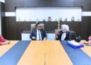 Ketua DPRD Kota Prabumulih, H. Deni Victoria Terima Audensi Cabor Bridge