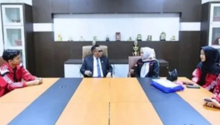 Ketua DPRD Kota Prabumulih, H. Deni Victoria Terima Audensi Cabor Bridge