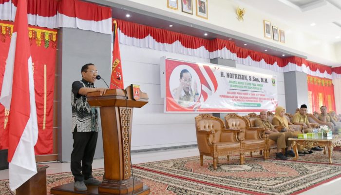 Anggota DPRD Sumbar Nofrizon Dukung Pendirian Koperasi Merah Putih