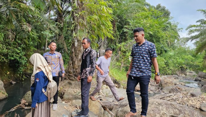 Tinjau Sungai Batang Naliak Kaciak, DPRD Sumbar Ali Muda Dukung Usulan Bendungan untuk Irigasi Sawah
