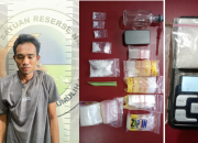 Satresnarkoba Polres Prabumulih Ringkus Pengedar Narkoba Jenis Sabu, 5 Paket Seberat 9.61 Gram Diamankan