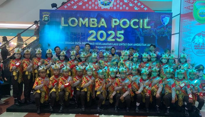 Pocil Polres Prabumulih Berhasil Sabet Juara Harapan 2 Duta Lalu Lintas Polda Sumsel